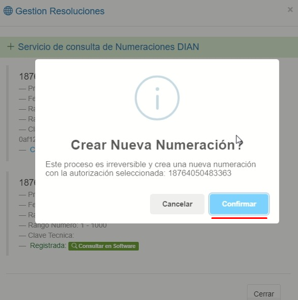 Crear Numeración De Doc Eq POS E